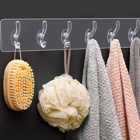 PERCHERO MULTIUSO CON ADHESIVO