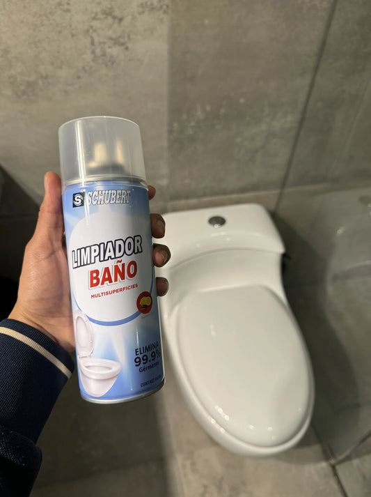 ESPUMA LIMPIADORA ULTRA POTENTE PARA BAÑO Y DUCHA