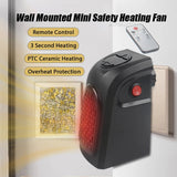 CALEFACTOR PORTATIL CON CONTROL REMOTO