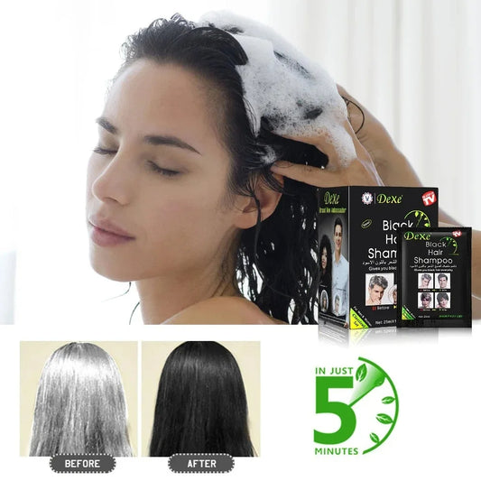 Shampoo Anticanas - Negro (Pack x 10 Sachets)