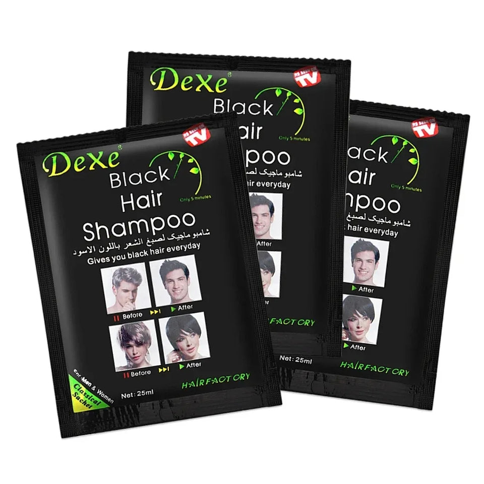 Shampoo Anticanas - Negro (Pack x 10 Sachets)