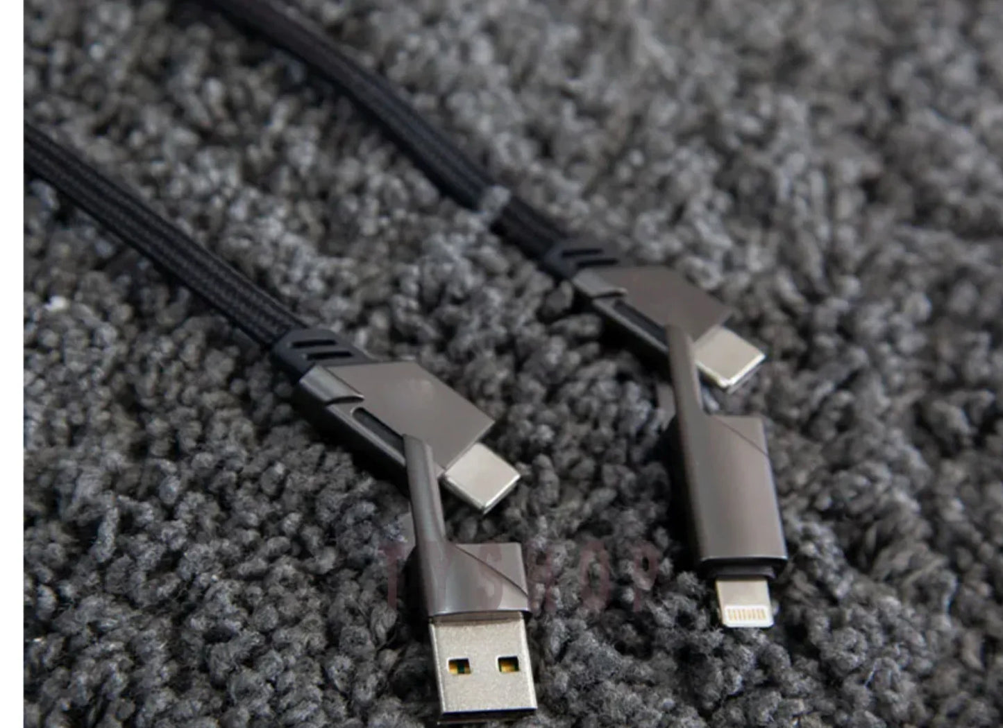 2 X 1 CABLE  MULTIFUNCIONAL (4 EN 1)