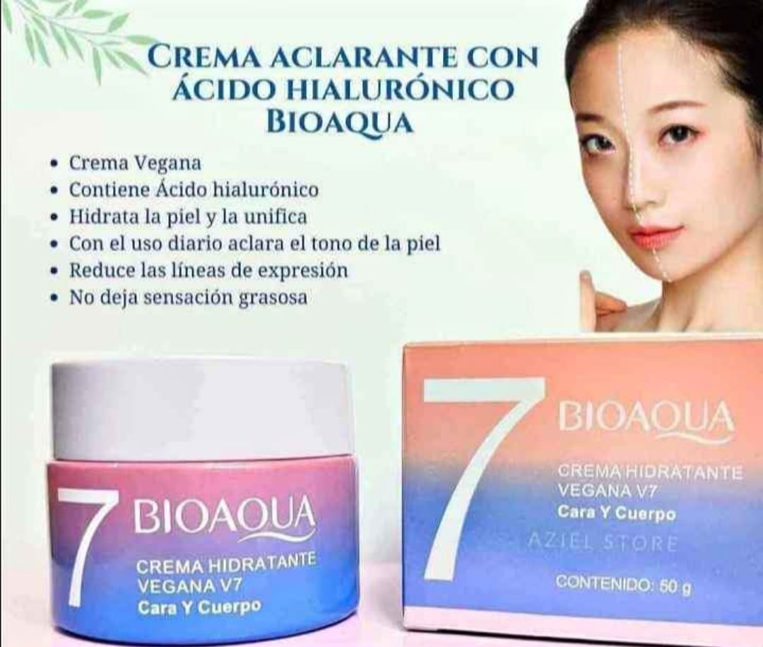 CREMA BLANQUEADORA BIOAGUA