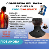 Compresa de Gel Frío y Caliente para Cuello – Alivio Inmediato del Dolor, Estrés y Tensión
