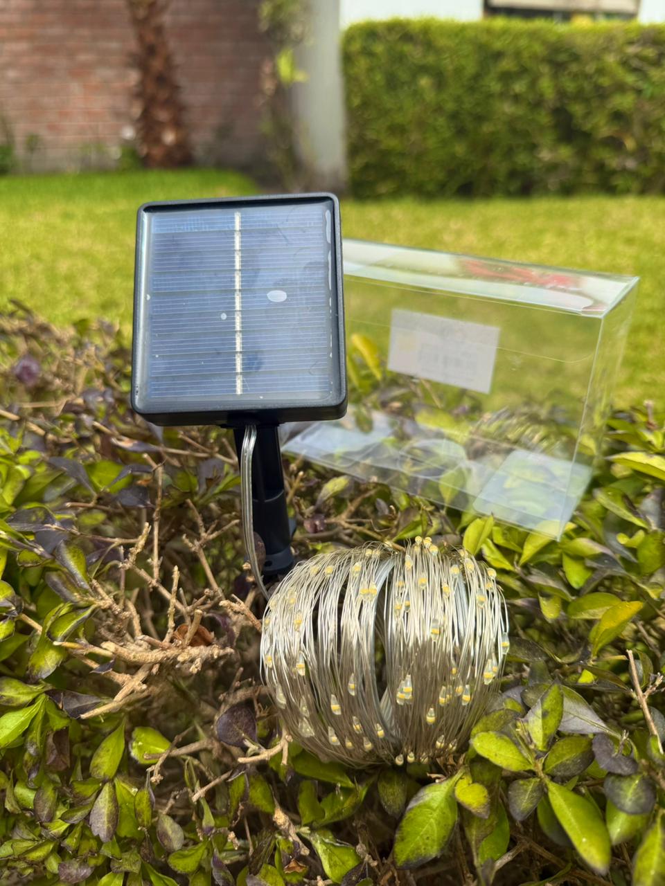 ✨ Luces Solares de Cobre 20 Metros – Ilumina tu Hogar Sin Gastar en Energía