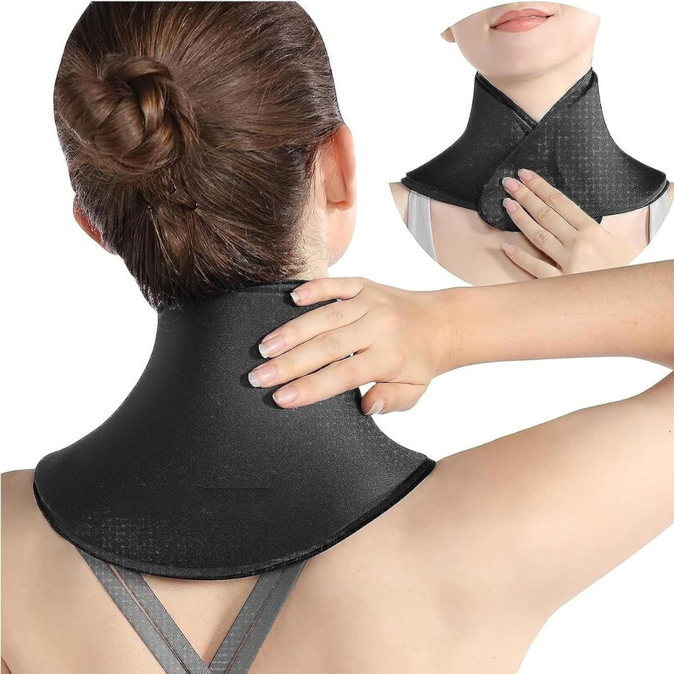 Compresa de Gel Frío y Caliente para Cuello – Alivio Inmediato del Dolor, Estrés y Tensión